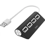 Hama USB-Hub USB 2.0 schwarz,