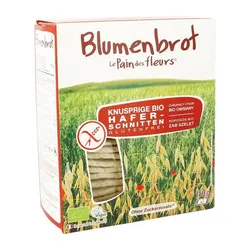 Blumenbrot Knusprige Bio Hafer-Schnitten