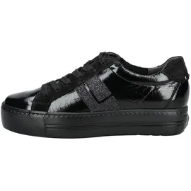 Paul Green Damen Low-Top Sneaker Schwarz 39