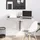 vidaXL Wand-Klapptisch 100 x 60 x 56 cm Grau