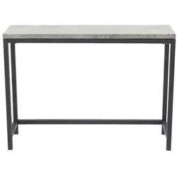 Rise Konsolentisch 30x110 cm Beton dekor, schwarz.