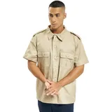 Brandit Textil Us Kurzarmhemd Beige 4XL