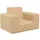 vidaXL Kindersofa vidaXL Creme weich Plüsch