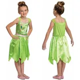 Disguise Disney Offizielles Standard Tinkerbell Kostüm Kinder Mädchen Feenkostüm Kinder Faschingskostüme Kinder XS