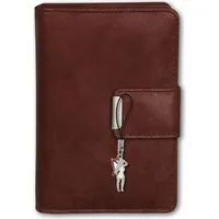 Money Maker Damen Portemonnaie braun