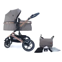 Pixini Neyla gold poliert/braun melange