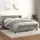 vidaXL Boxspringbett 140 x 200 cm Hellgrau