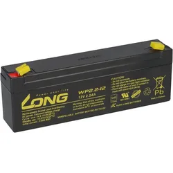 12V 2,2Ah kompatibel Solarenergie Solarpanel Vlies AGM VdS