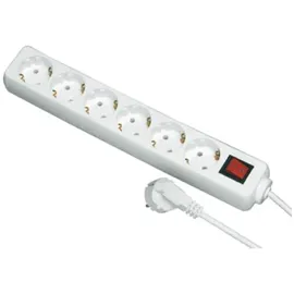 REV Ritter Steckdosenleiste 6-fach 1,40 m Schwarz