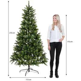 Black Box Trees Nagoya Künstlicher Weihnachtsbaum – H210 x Ø115 cm – Grün