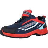 Sparco 07537MR Indy Sanremo ESD S3S SR Sicherheitsschuh, Blau/Rot, 40