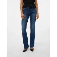 Vero Moda Flash Flared Li3110 Jeans Dark Blue Denim XL 34