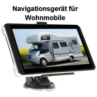 WomoNavigation XL Premium – Das Navi für Ihr Wohnmobil – GPS – 7 Zoll – Navi