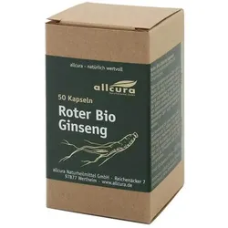 Roter Bio Ginseng Kapseln