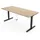 Yaasa Schreibtisch Desk Pro 200 x 80 cm Eiche hell/Schwarz