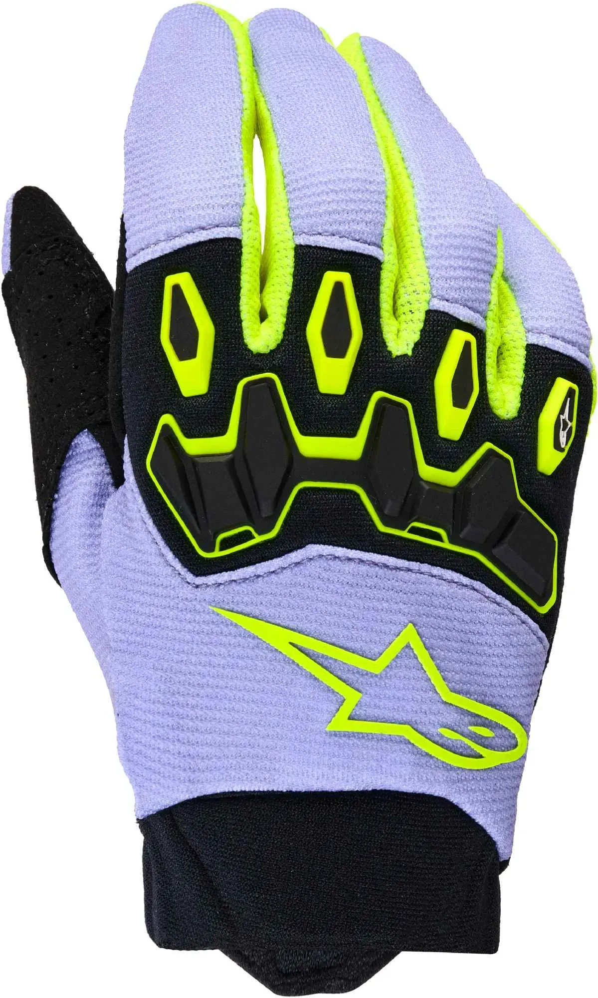 Alpinestars Full Bore V2 Jeugd motocrosshandschoenen, donkerrood-geel, L