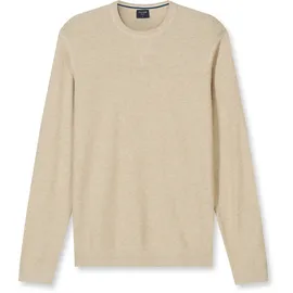 Olymp Rundhalspullover Beige XL
