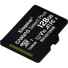 Kingston Canvas Select Plus microSD UHS-I U1 A1 + SD-Adapter 128 GB