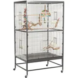 Montana Cages | Voliere, Zimmervoliere, Käfig Casa 90 - Antik/Platinum