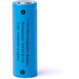 Keeppower Keeppower, 14430 mit 1300mAh 3,6Volt - 3,7Volt Lithium-Ionen-Zelle (ohne Schutzelektronik),Kompakte Power für anspruchsvolle Anwendungen