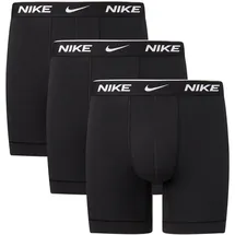 Nike Everyday Cotton Strech Trunk Boxer Short Schwarz / Weiß XL 3er Pack