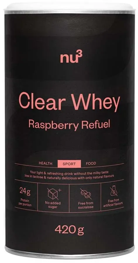 nu3 Clear Whey Raspberry Refuel