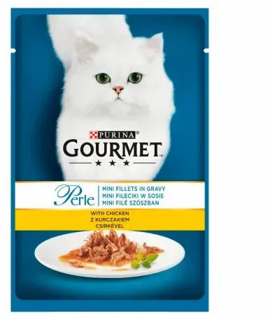 Purina Gourmet Perle Katzenfutter Mini-Filets in Sauce mit Huhn 85 g (Rabatt für Stammkunden 3%)