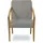 Home Affaire Armlehnstuhl Massivholz beige