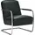 House Doctor Lounge-Sessel Comma Kunstleder 67 x 82 x 77 cm Dunkelgrün