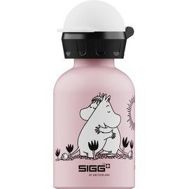 Sigg Kids Moomin love - Auslaufsicher - Federleicht - BPA-frei - Klimaneutral Zertifiziert - Pink - 0,3L