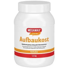 MEGAMAX Aufbaukost Schoko Pulver 1500 g