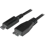 Startech USB-C auf USB Micro-B 1 m Schwarz