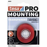 Tesa Mounting PRO Transparent 66965 transp.L.5m B.19mm