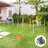 PawHut Agility Set Hunde 5er-Set Weiß