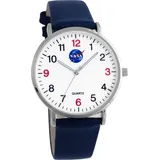 Miraval NASA Damenarmbanduhr mit Lederarmband Astronaut Quarzuhr 36 mm Japanisches Quarzuhrwerk - 2-MV1422-3