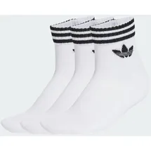 adidas 3-Stripes Ankle Socken 3er Pack Schwarz/Weiß 37-39