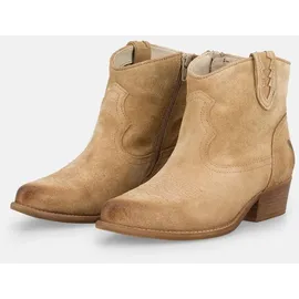 felmini wide fit Stiefelette in Dunkelbeige | Beige - 38