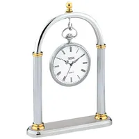 SELVA Taschenuhrständer – Bicolor-Gestaltung – Präsentiert Ihre Taschenuhr auf eine wirkungsvolle Weise – Am besten für goldene als auch Silberne Uhren geeignet – Ohne Uhr – C336025