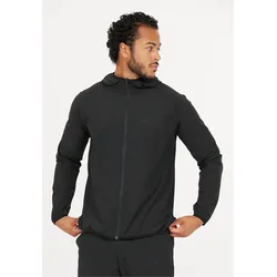 Outdoorjacke VIRTUS "Alonso", Herren, Gr. M, schwarz, 79% Polyamid, 21% Elasthan, unifarben, casual, normal, ohne Ausschnitt, Langarm, Jacken, mit funktionaler Hyperstretch-Funktion