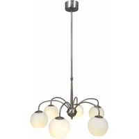 NÄVE Pendelleuchte »CROWN«, 6 flammig, Leuchtmittel E14 ohne Leuchtmittel,