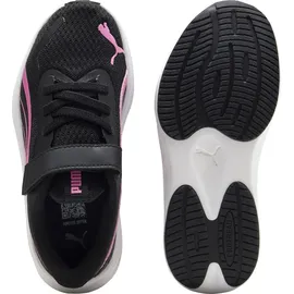 Puma Pounce Lite Kinder Black/Posie Pink/White 28
