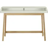 WoodMan Schreibtisch »St. James«, Home Office Schreibtisch, Laptoptisch weiß