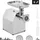 Royal Catering Fleischwolf 140 kg/h Silber