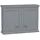 Vitra Valarte Oberschrank Breite 75 x 19,5 x 55 cm, 2 Türen grau matt