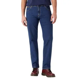 Wrangler Texas Stretch Jeans Dark Stone Blue 32 32