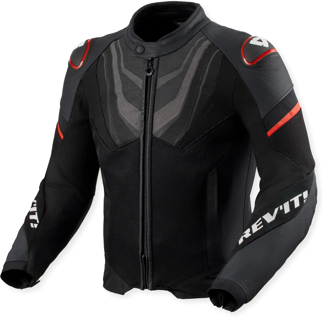Revit Mantis 3 H2O, veste textile imperméable - Noir/Rouge - M