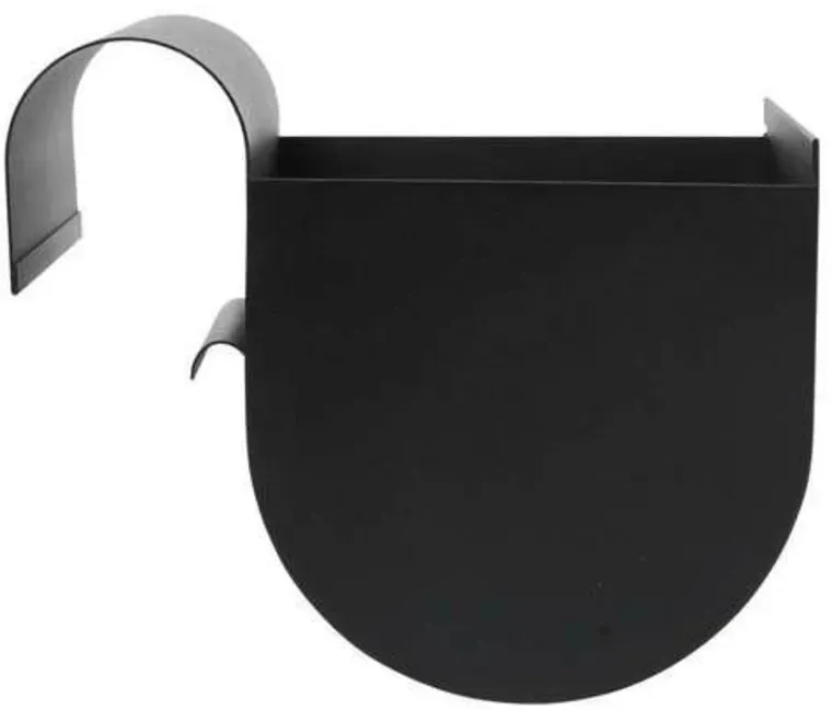 Pflanzenkasten ferm LIVING, Schwarz, für Wohnzimmer, Metall - 20 - 19.5