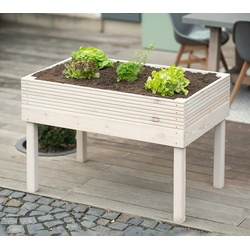 Westmann Holz Hochbeet Frieda | Grau | 119x75x79 cm