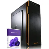 Greed GREED® Basic PC mit Intel Celeron G5905 - Schneller Rechner + Computer für Büro & Home Office mit 3,5 GHZ, 8GB RAM/Arbeitsspeicher - 512 GB SSD - DVD+RW - USB3.0 - WLAN, inkl. Windows 11 Pro