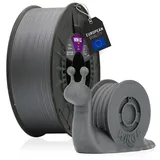 winkle feed your printer WINKLE PLA HD Filament 1.75mm Silber, 1kg Spule, 3D Drucker Filament Kompatibel mit FDM Druckern, 3D-Druckmaterialien, Maßgenauigkeit +/- 0.05mm, Bioabbaubar Leicht zu Bedrucken